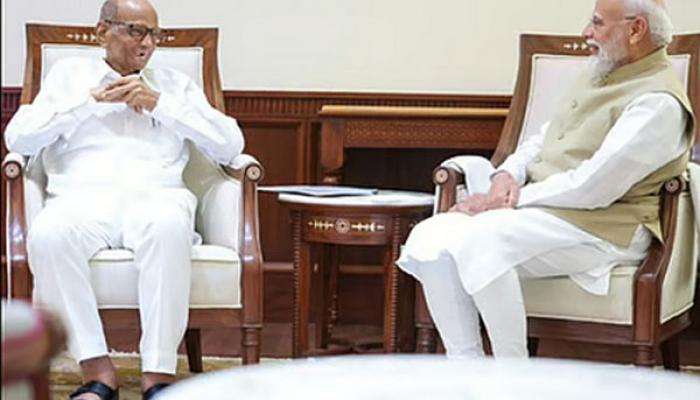 शरद पवार आणि खासदार सुप्रिया सुळे यांनी घेतली पंतप्रधान नरेंद्र मोदी यांची भेट; एनडीएसोबत युती करण्याबाबतच्या चर्चांना उधाण