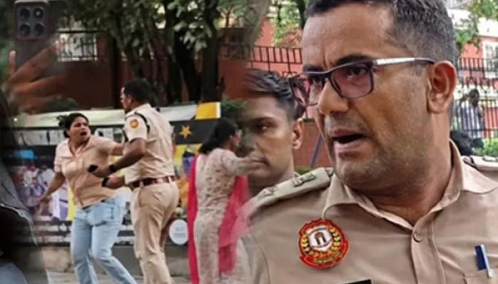 महिला आंदोलकावर हात उचलणाऱ्या अतिरिक्त डीसीपी संदीप लांबा यांना दणका; आंदोलनावरील कारवाईविरोधात दाखल याचिकांची दखल
