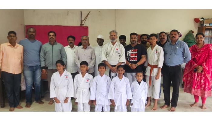 साताऱ्यातील जपान कराटे असोसिएशनच्या जकातवाडी येथील नवीन शाखेचे उद्घाटन उत्साहात