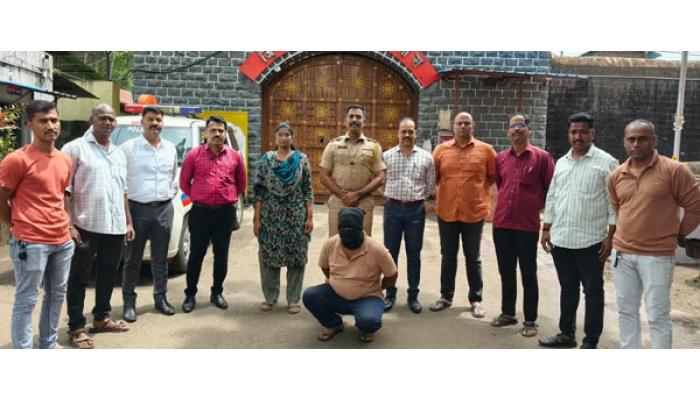 विविध ठिकाणी महिला-मुलींसमोर असभ्य वर्तन करणार्&zwj;या विकृताला अटक; सातारा शहर डीबी पथकाची कामगिरी