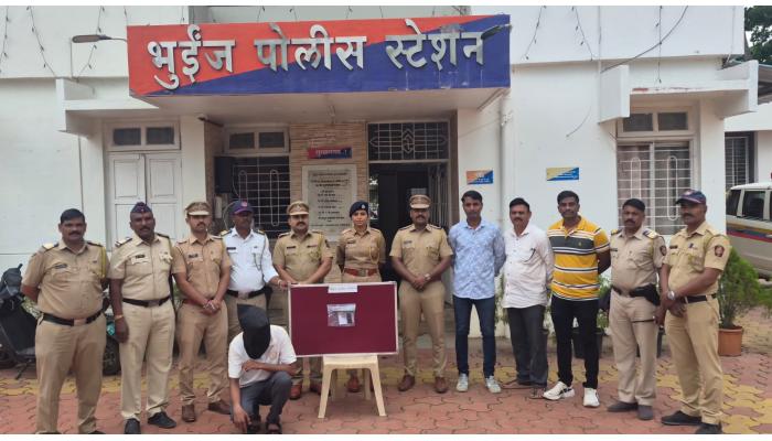 कमरेला लोड केलेले पिस्तूल लावून फिरणाऱ्याला भुईंज पोलिसांनी ठोकल्या बेड्या ; सुरूर पुलाखाली मध्यरात्री पोलिसांची कारवाई
