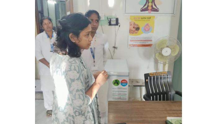 मरळी आरोग्य केंद्राचे काम दहा दिवसांत पूर्ण करण्याचे निर्देश; मुख्य कार्यकारी अधिकारी याशनी नागराजन यांची पाहणी; आरोग्य सेवांचा घेतला आढावा