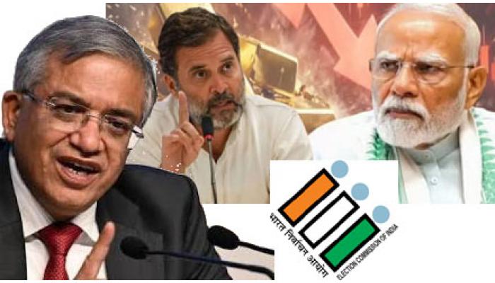 भाजप, आरएसएस आणि निवडणूक आयोगाने देशद्रोह केला; तुम्हाला सोडणार नाही, राहुल गांधींची निवडणूक आयोगावर सडकून टीका