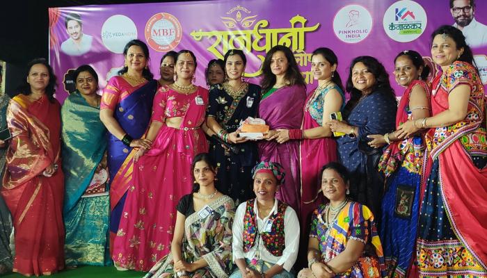&lsquo;राजधानी जल्लोष दांडिया&rsquo; उत्साहात संपन्न; मिनल राऊत ठरल्या &lsquo;दांडिया क्वीन&rsquo;