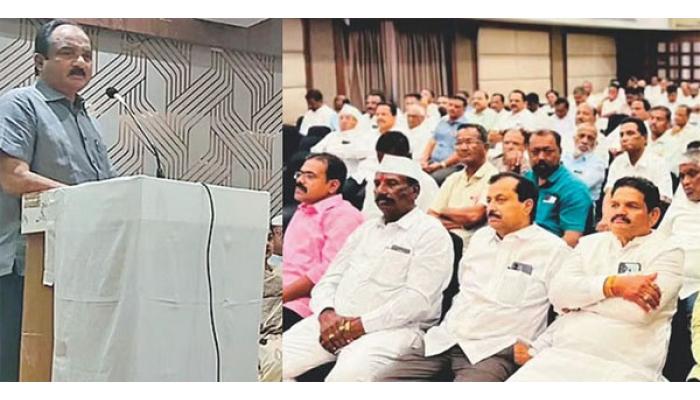 डॉ. स्मिता जाधव यांच्या विजयासाठी राष्ट्रवादीही मैदानात; विजयासाठी सक्रियपणे कामाला लागण्याचे मदत व पुनर्वसन मंत्री मकरंद पाटील यांचा आदेश