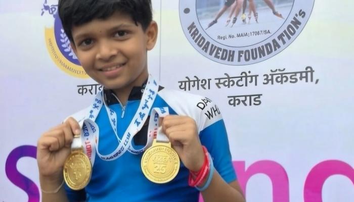 सरस्वती विद्यामंदिरच्या श्रीशा जाधवची तीन सुवर्णपदकांना गवसणी
